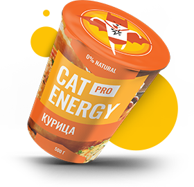 Cat Pro Energy с вкусом курицы